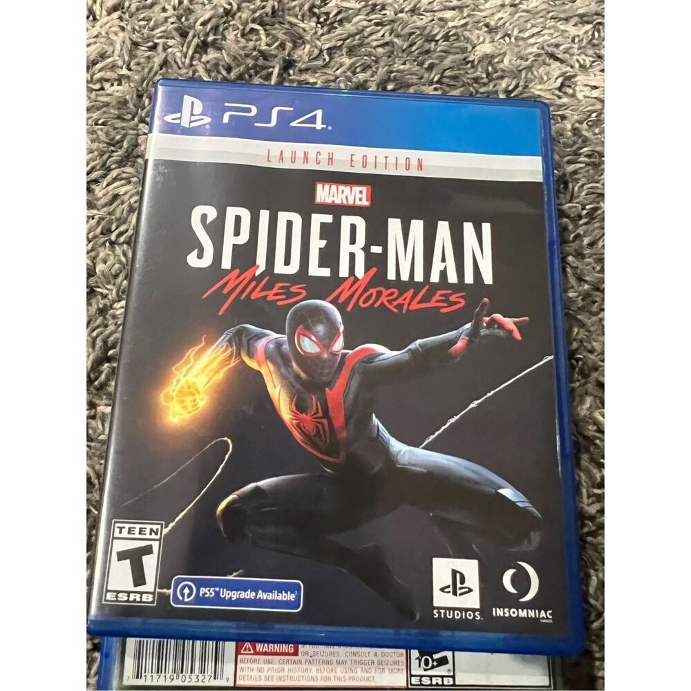 Marvel's Spider-Man: Miles Morales  PS4 - Sony PlayStation 4 GREAT SHIPS FAST!